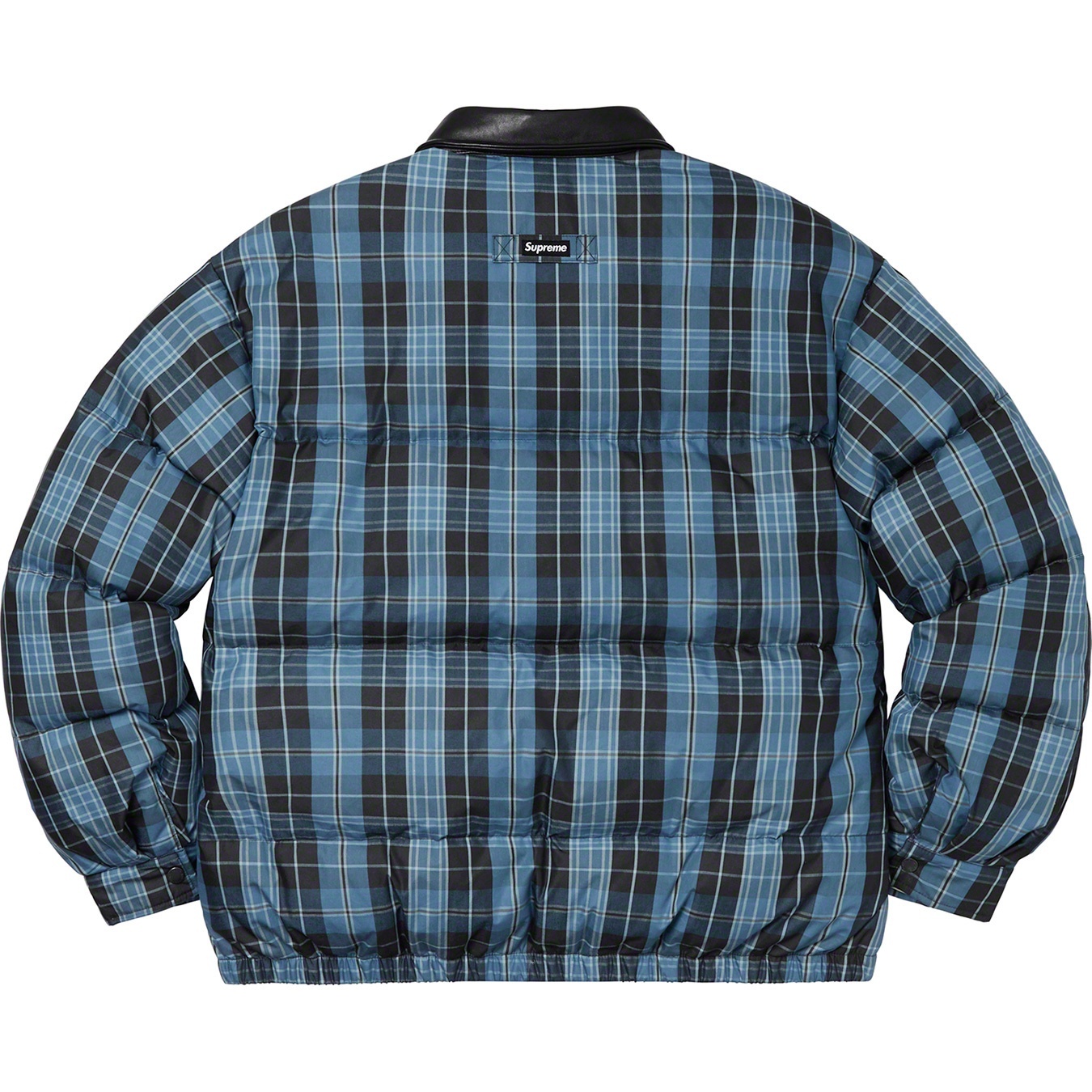 Leather Collar Puffy Jacket view 9